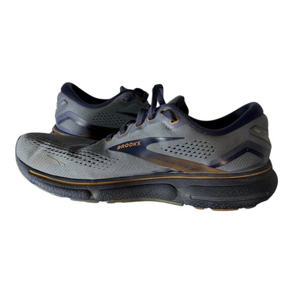 Brooks Ghost 15 Men's Size 9 Road Running Shoes Athletic Sneakers Low Top Blue - Picture 6 of 8